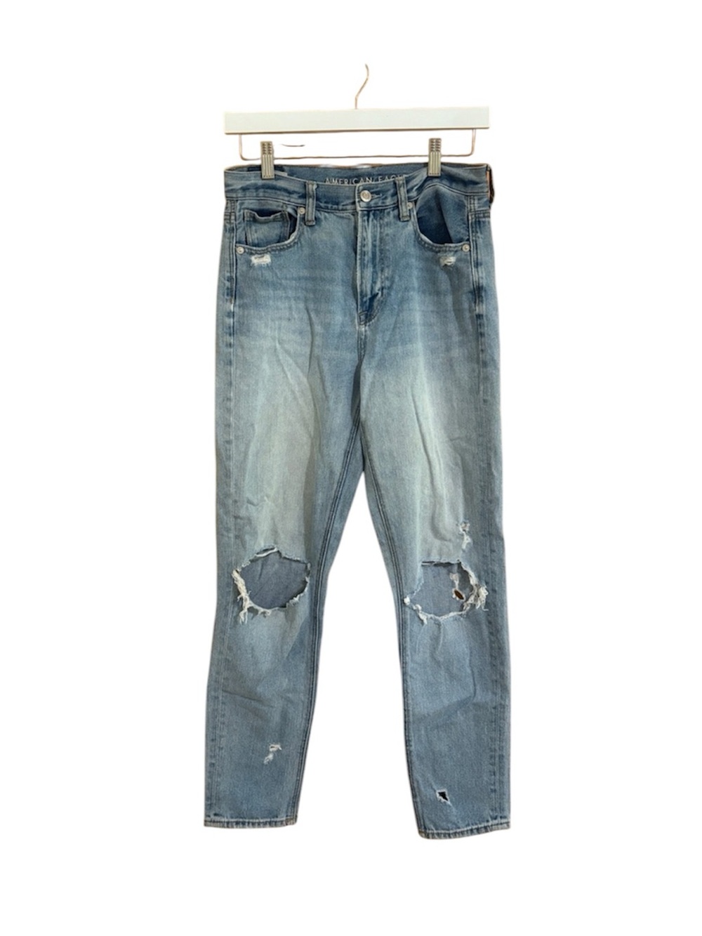 American Eagle Size 4 Distressed Mom Jeans